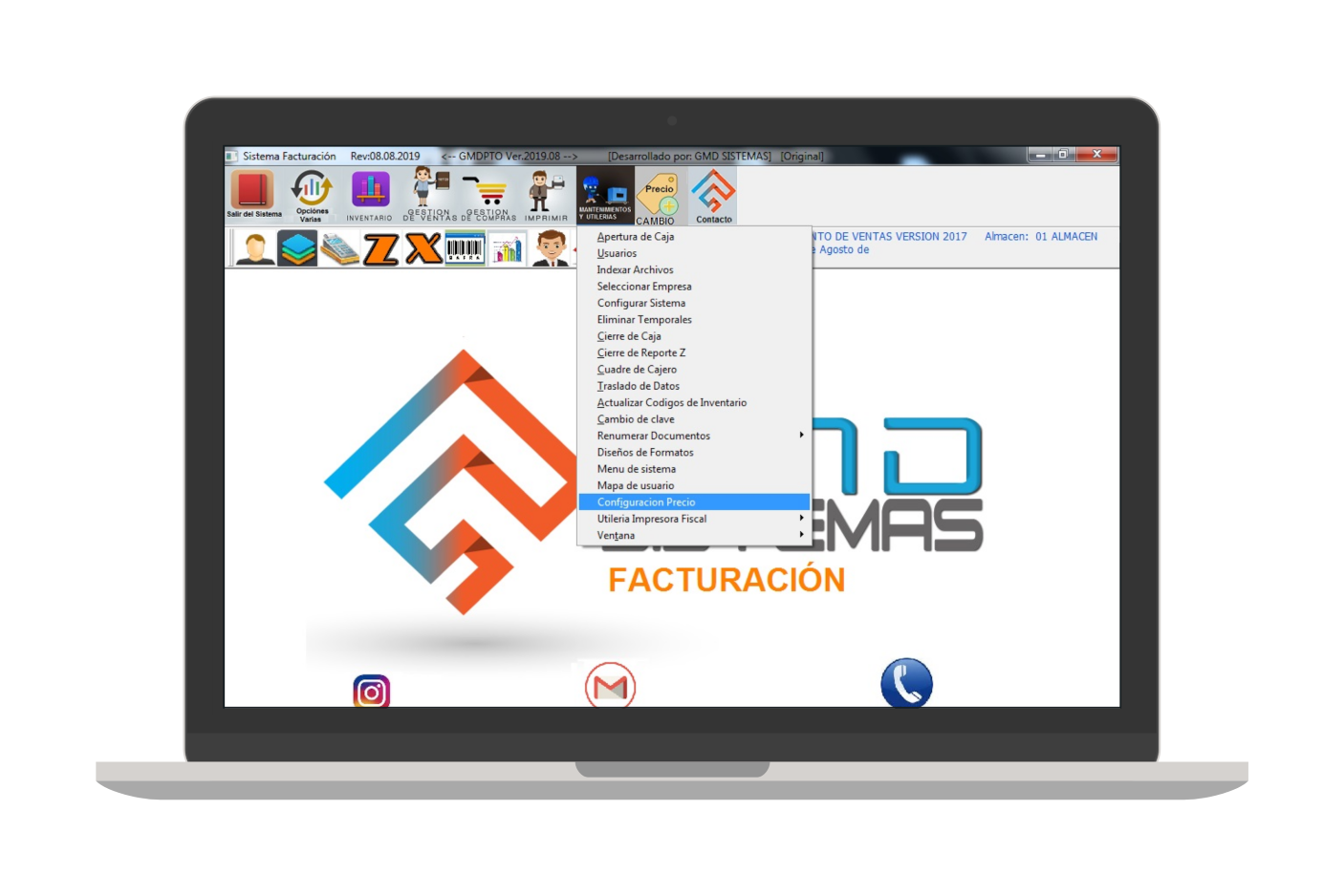 sistema de facturación